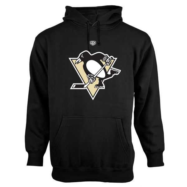 Men's Pittsburgh Penguins Old Time Hockey Big Logo with Crest Pullover Hoodie - Black,We sell and wholesale Men's Pittsburgh Penguins Old Time Hockey Big Logo with Crest Pullover Hoodie - Black on line form chian!